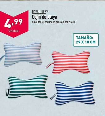 ALDI Royal Life Cojín De Playa oferta