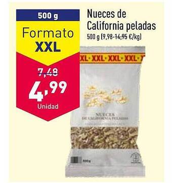 ALDI Nueces De California Peladas oferta