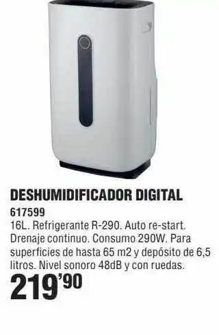 Optimus Deshumidificador Digital oferta