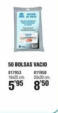 Optimus 50 Bolsas Vacio oferta
