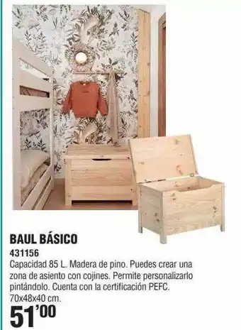 Optimus Baul Básico oferta