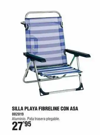 Optimus Silla Playa Fibreline Con Asa oferta