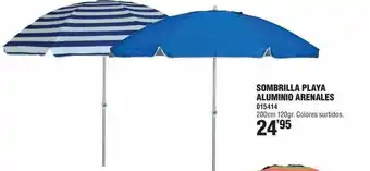 Optimus Sombrilla Playa Aluminio Arenales oferta