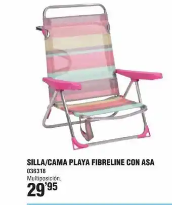 Optimus Silla Cama Playa Fibreline Con Asa oferta