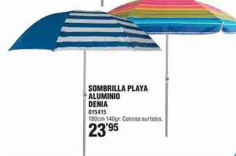 Optimus Sombrilla Playa Aluminio Denia oferta