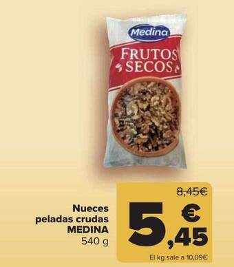 Carrefour Nueces Peladas Crudas Medina oferta