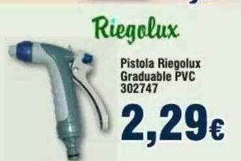 FROIZ Pistola Riegolux Graduable Pvc 302747 oferta