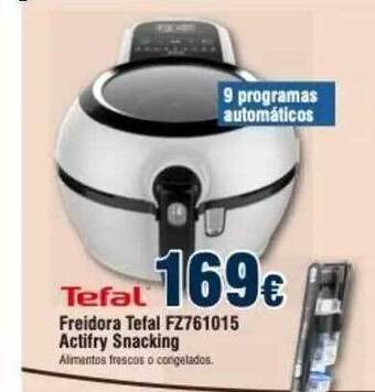 FROIZ Tefal Freidora Tefal Fz761015 Actifry Snacking oferta