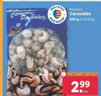 Lidl Peribánèz Caracoles oferta