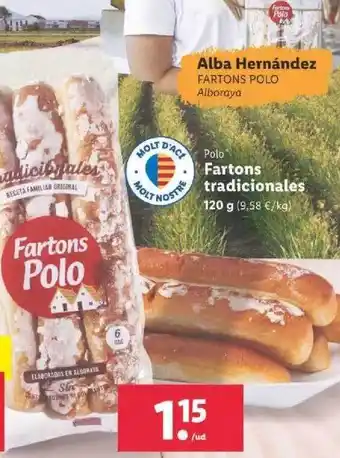 Lidl Palo Fartons Tradicionales oferta
