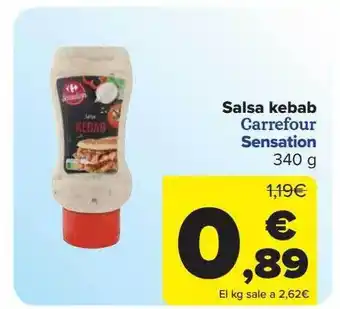 Carrefour Salsa Kebab Carrefour Sensation oferta