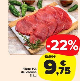 Carrefour Market Filete 1aa De Vacuno oferta