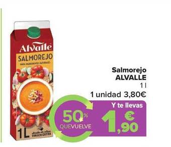 Carrefour Market Salmorejo Alvalle oferta