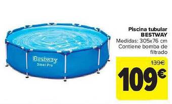Carrefour Piscina Tubular Bestway oferta
