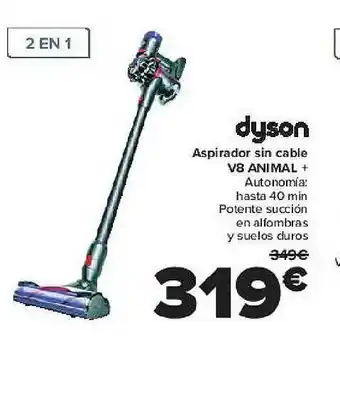 Carrefour Dyson Aspiradora Sin Cable 8 Animal + oferta