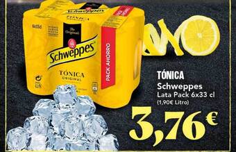 Gadis Tónica Schweppes oferta