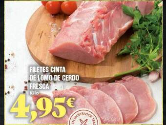 Gadis Filetes Cinta De Lomo De Cerdo Fresca oferta