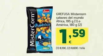 HiperDino Grefusa Mistercorn Sabores Del Mundo áfrica O América oferta