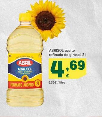 HiperDino Abrisol Aceite Refinado De Girasol oferta