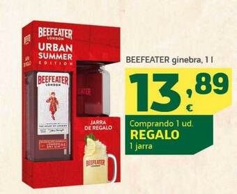 HiperDino Beefeater Ginebra oferta