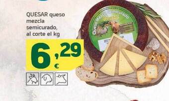 HiperDino Quesar Queso Mezcla Semicurado oferta