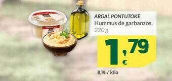HiperDino Argal Pontutoke Hummus De Garbanzos oferta