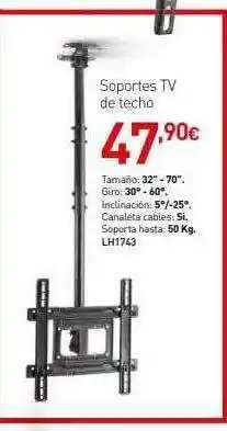 Mi Bricolaje Soportes Tv De Techo Tamaño: 32 oferta