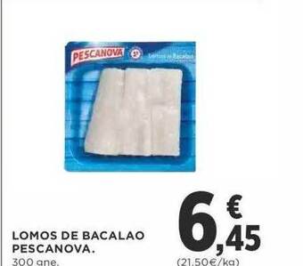 Supercor Lomos De Bacalao Pescanova oferta