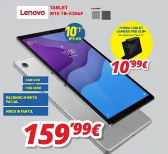 Mi electro Lenovo Tablet M10 YB-X306F oferta