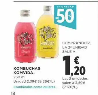 Supercor 2a Unidad -50% Kombuchas Komvida oferta