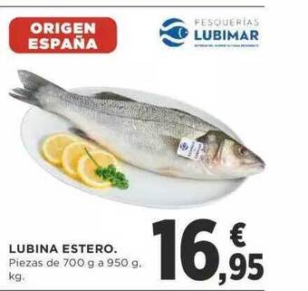 Supercor Lubina Estero oferta