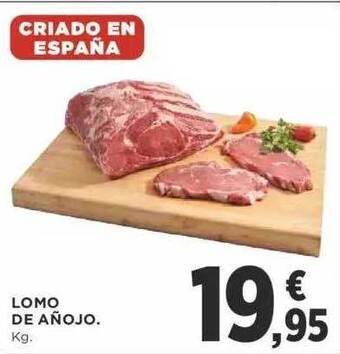 Supercor Lomo De Añojo Kg oferta