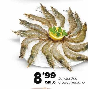 Supermercados Lupa Langostino Crudo Mediano oferta