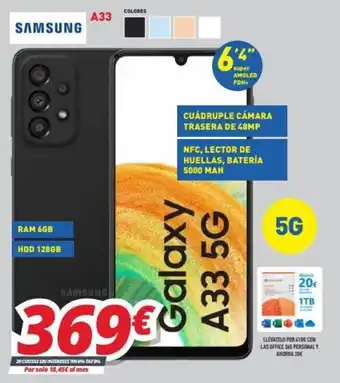 Mi electro Samsung A33 oferta