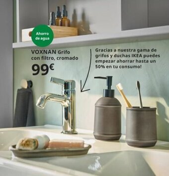 IKEA Voxnan Grifo con filtro, cromado oferta
