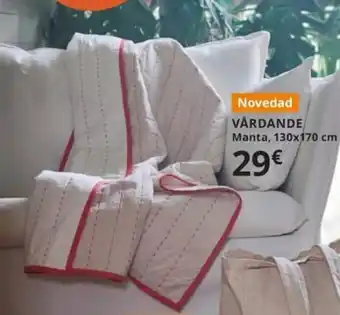 IKEA Vårdande Manta 130 x 170 cm oferta