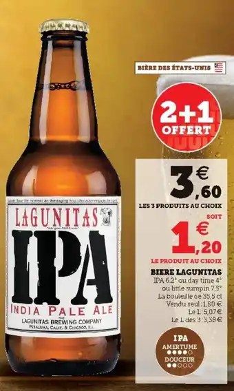 Super U Biere Lagunitas offre