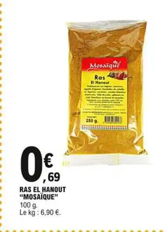 E.Leclerc Ras El Hanout Mosaïque offre
