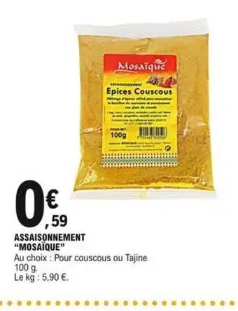 Assaisonnement Mosaïque