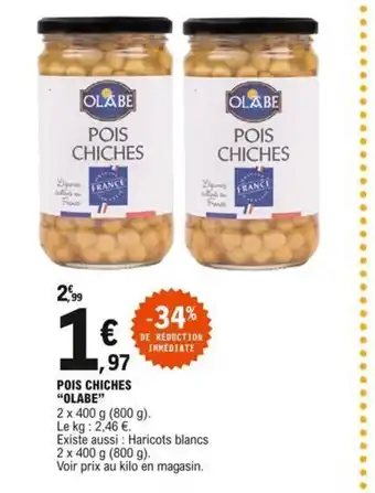 E.Leclerc Pois Chiches Olabe offre