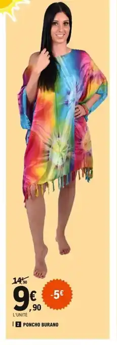 E.Leclerc Poncho Burano offre