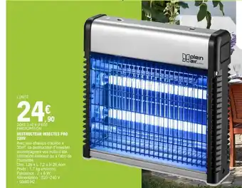 E.Leclerc Destructeur Insectes Pro 220v offre