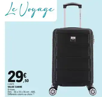 E.Leclerc Valise Cabine offre