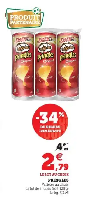 Super U Pringles offre