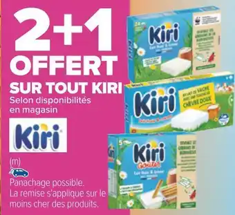 Carrefour Kiri bon plan sur tout kiri offre