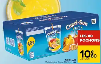 Carrefour Capri sun capri sun offre
