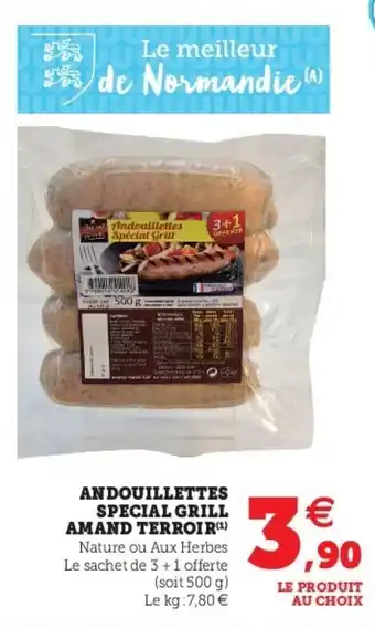 Super U Andouillettes special grill amand terroir offre