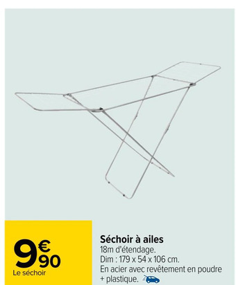 Carrefour Séchoir à ailes offre