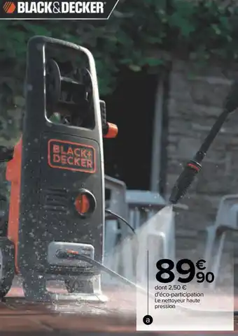 Carrefour Black & decker nettoyeur haute pression 130 bars offre