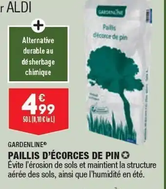 ALDI Paillis d´ecorses de pin offre